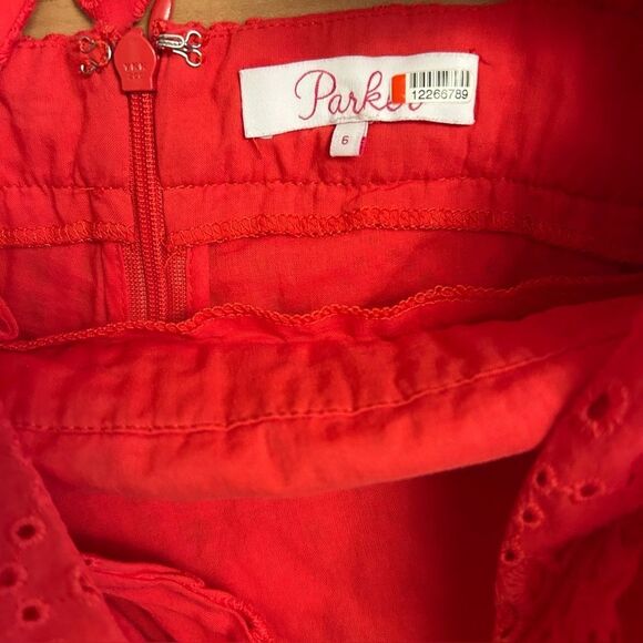 Parker Ashton Eyelet Jumpsuit Size 6 - Picture 7 of 7